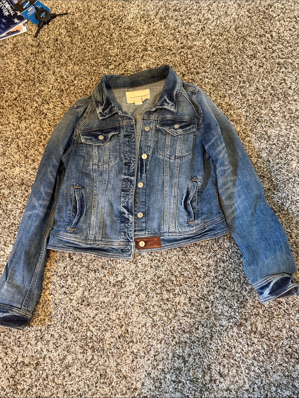 Pilcro and the letterpress Jean Jacket - Casual Classic